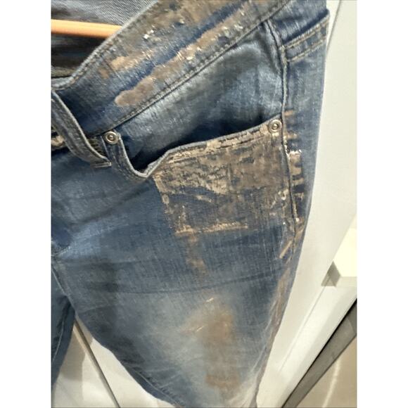 Soho New York & Company Women's Golden Boyfriend Jeans Size 10 - Picture 7 of 9